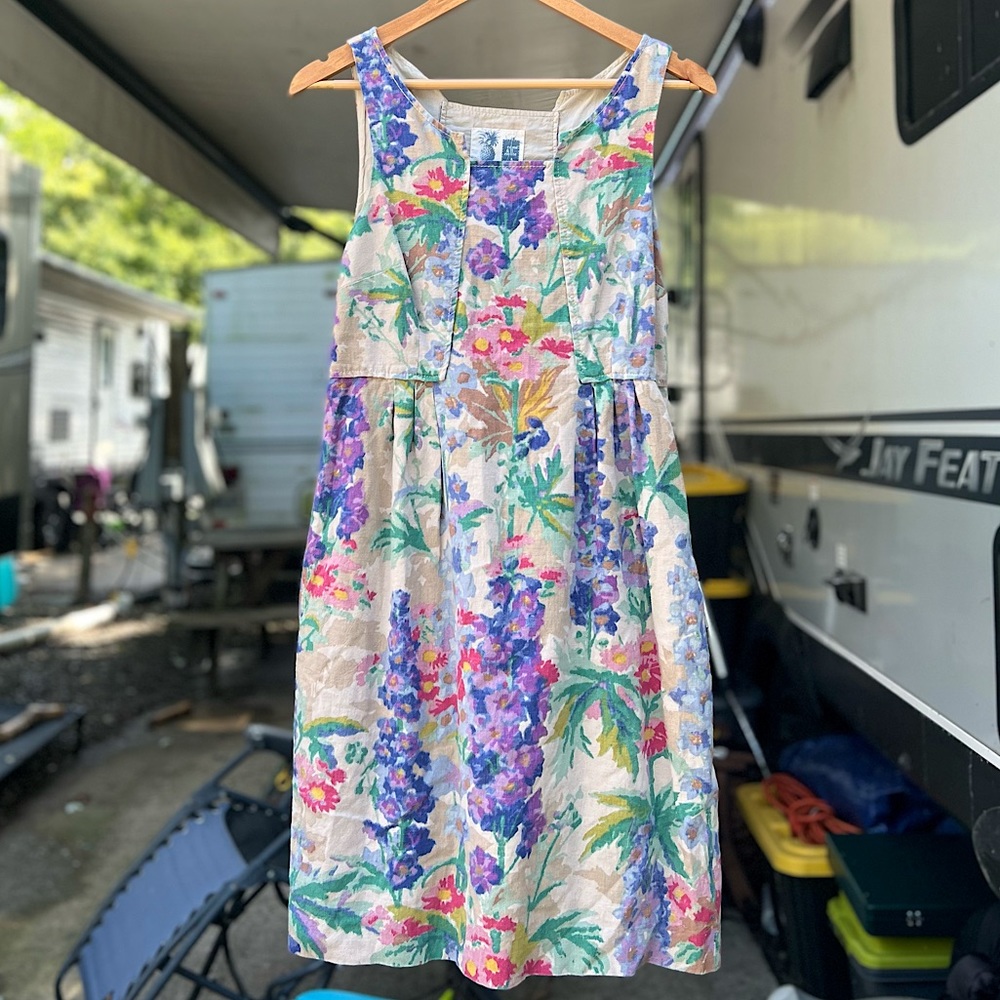 EDME & ESYLLTE for ANTHROPOLOGIE Floral Dress